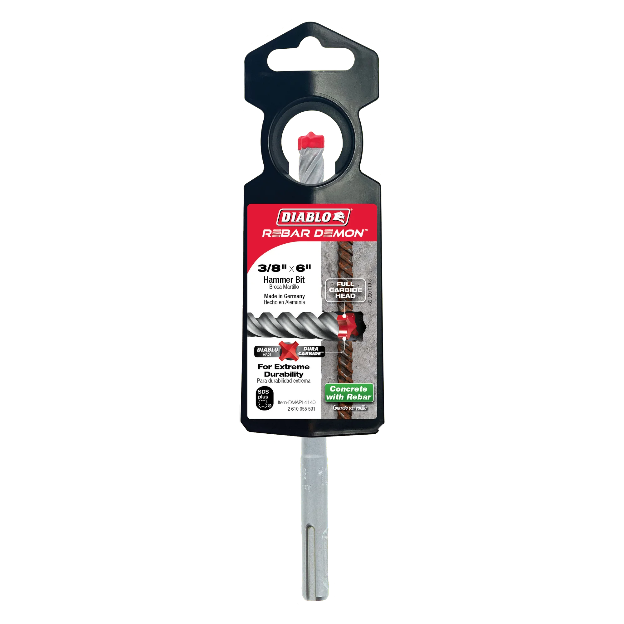 DIABLO DMAPL4140 3/8"X4"X6" SDS PLUS